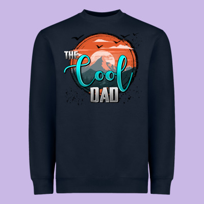 The Cool Dad Heavyweight Sweatshirt Designed By Adodesignshop
