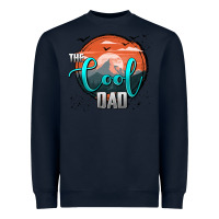 Navy the cool dad Heavyweight Sweatshirt - AdoDesignShop