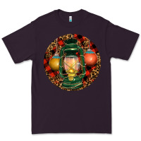Plum Xmas Lantern Christmas Premium Tee - RanaPortraitStore