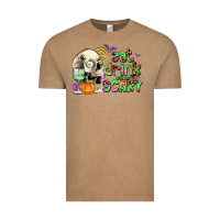Vintage Coffee eat drınk and be scary Vintage Tee - AdoDesignShop