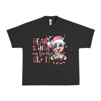 Pigment Black dear santa my brother did it Urban Heavy Tee - AdoDesignShop