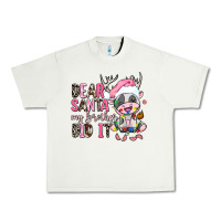 Pistachio dear santa my brother did it Urban Heavy Tee - AdoDesignShop