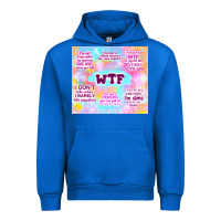Cobalt sarcastic wtf Urban Hoodie - TumblerDesignByShophia