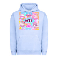 Pigment Grape Ice sarcastic wtf Urban Hoodie - TumblerDesignByShophia