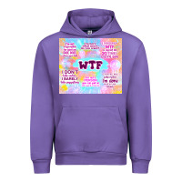 Tulip sarcastic wtf Urban Hoodie - TumblerDesignByShophia
