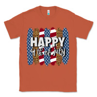 Copper happy 4th of july brushstrokes Classic Tee - BundleAndBundleShop