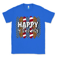 True Royal happy 4th of july brushstrokes Classic Tee - BundleAndBundleShop