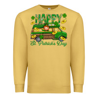 Antique Gold Happy St. Patricks Day Premium Sweatshirt - BundleAndBundleShop