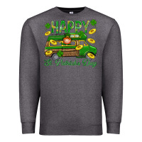 Charcoal Heather Happy St. Patricks Day Premium Sweatshirt - BundleAndBundleShop