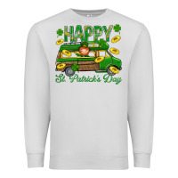 Dove Grey Happy St. Patricks Day Premium Sweatshirt - BundleAndBundleShop