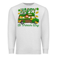 Oatmeal Heather Happy St. Patricks Day Premium Sweatshirt - BundleAndBundleShop