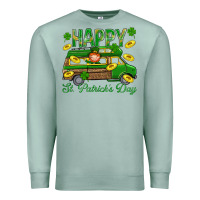 Seafoam Happy St. Patricks Day Premium Sweatshirt - BundleAndBundleShop