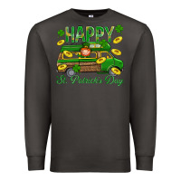 Smoke Happy St. Patricks Day Premium Sweatshirt - BundleAndBundleShop