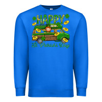 True Royal Happy St. Patricks Day Premium Sweatshirt - BundleAndBundleShop