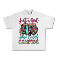 Lunar Rock just a girl who loves camping Urban Heavy Tee - JahusDesignShop