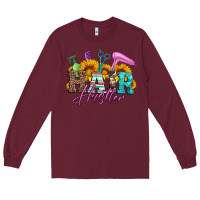 Burgundy hair hustler hairstylist Long Sleeve Tee - Artiststas