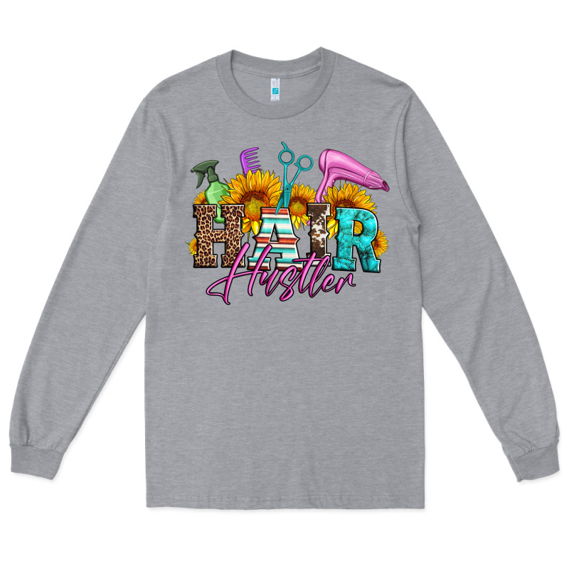 Hair Hustler Hairstylist Long Sleeve Tee by Artiststas | Teevron
