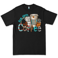 Black but first coffee Premium Tee - texasbilliewilder
