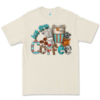 Bone but first coffee Premium Tee - texasbilliewilder