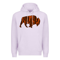 Lilac Red Cactus Bison Silhouette Premium Hoodie - Bettercallsaul
