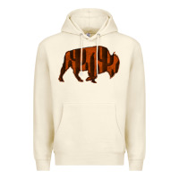 Sandshell Red Cactus Bison Silhouette Premium Hoodie - Bettercallsaul