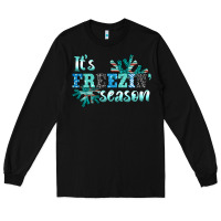 Black it's freezin' season Long Sleeve Tee - AdoDesignShop