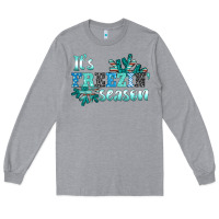 Heather Grey it's freezin' season Long Sleeve Tee - AdoDesignShop