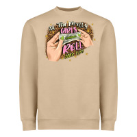 Mushroom all the pretty girls roll like this Heavyweight Sweatshirt - JahusDesignShop