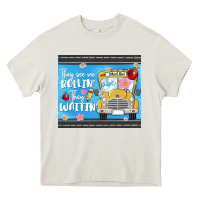 Cream they see me rollin they waitin Heavy Core Tee - MaliasSmallBusiness