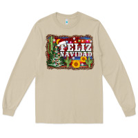 Mushroom feliz navidad Long Sleeve Tee - AdoDesignShop