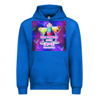 Cobalt pour decisions make great memories Urban Hoodie - TumblerDesignByShophia