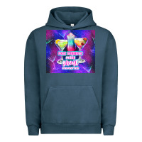 Pigment Midnight Navy pour decisions make great memories Urban Hoodie - TumblerDesignByShophia