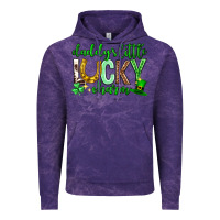 Cloud Purple St. Patrick's Day Daddy's little lucky charm Vintage Hoodie - Neo Western