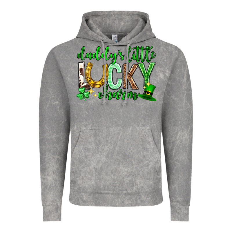 St. Patrick's Day Daddy's Little Lucky Charm Vintage Hoodie by Neo Western | Teevron