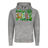 Cloud Rock St. Patrick's Day Daddy's little lucky charm Vintage Hoodie - Neo Western