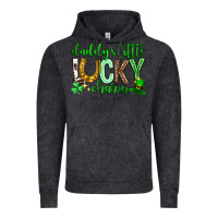 Vintage Black St. Patrick's Day Daddy's little lucky charm Vintage Hoodie - Neo Western