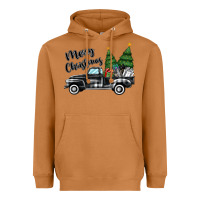 Meerkat merry christmas truck Heavyweight Hoodie - MaliasSmallBusiness