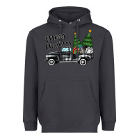 Smoke merry christmas truck Heavyweight Hoodie - MaliasSmallBusiness
