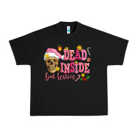 Black dead inside but festive Urban Heavy Tee - AdoDesignShop