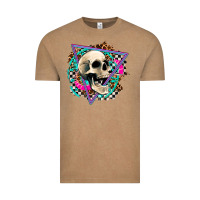 Vintage Coffee race skull Vintage Tee - AdoDesignShop