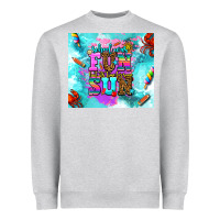 Heather Grey summer break and school Heavyweight Sweatshirt - AdoDesignShop