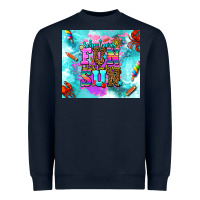 Navy summer break and school Heavyweight Sweatshirt - AdoDesignShop