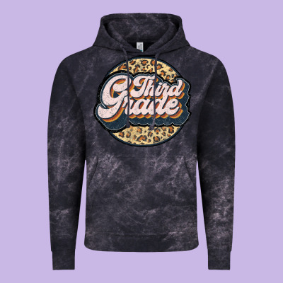 Third Grade Vintage Hoodie Designed By Jahusdesignshop