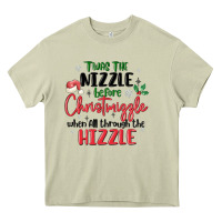 Mossy twas the nizzle  before christmizzle Heavy Core Tee - MaliasSmallBusiness
