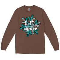 Chestnut hello winter Long Sleeve Tee - AdoDesignShop