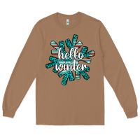 Toasted Coconut hello winter Long Sleeve Tee - AdoDesignShop