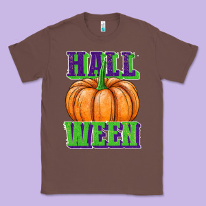 Hall O Ween Classic Tee Designed By Jahusdesignshop