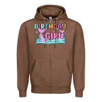 Chestnut birthday girl Zipper Hoodie - MaliasSmallBusiness