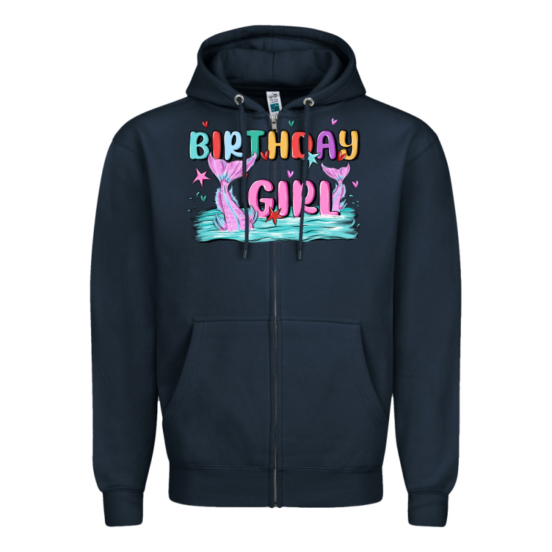 Birthday Girl Zipper Hoodie by MaliasSmallBusiness | Teevron
