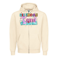 Sandshell birthday girl Zipper Hoodie - MaliasSmallBusiness